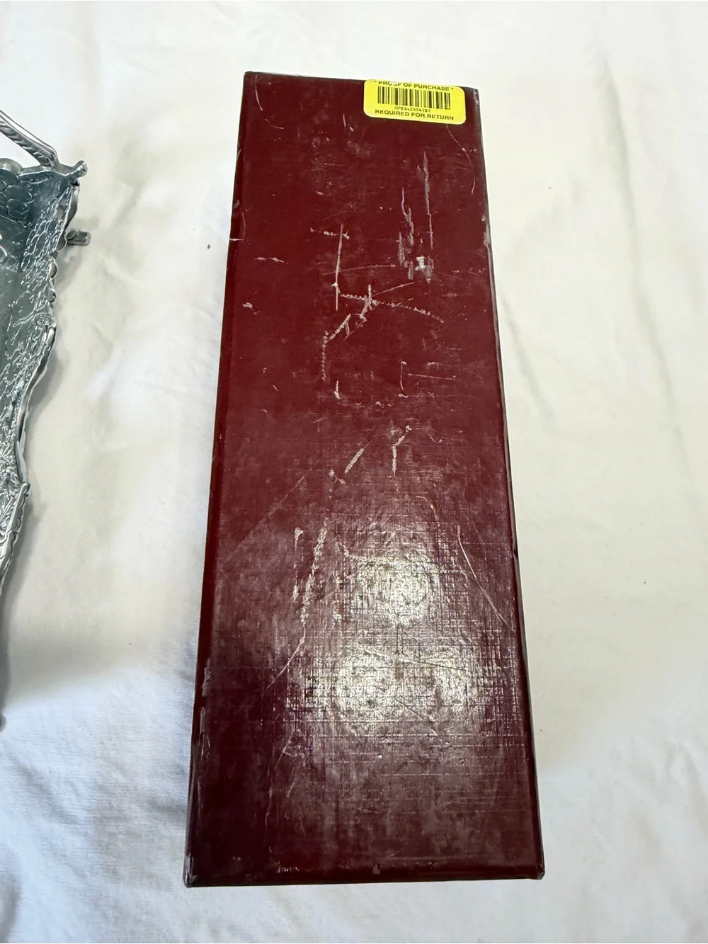 Arthur Court Grape Cracker Tray 10-1952  Serving Caddy w/ Original Box